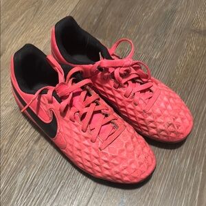 Nike pink soccer cleats